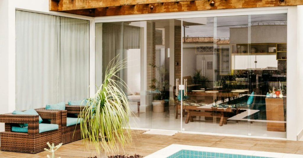 Portas de vidro em Goiânia